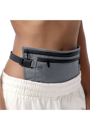 Canguro Invisible De Viaje Security Con RFID Blocker Gris
