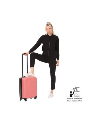 Maleta De Cabina Bazy 10-15 Kg Rosada
