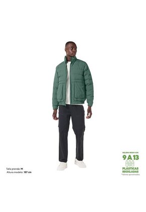 Chaqueta Acolchada Para Hombre Sarus Verde