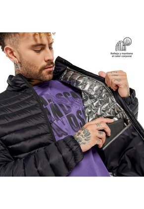 Chaqueta Termolight Hombre Negra