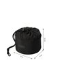 Funda De Almohada De Viaje Lugga Negro de Totto