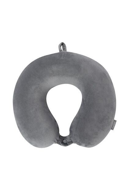 Almohada De Viaje Memory Foam Gris Pylot