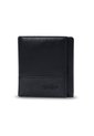 Billetera Para Hombre Saffiano Aqi Con RFID Blocker Negra de Totto
