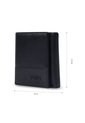 Billetera Para Hombre Saffiano Aqi Con RFID Blocker Negra de Totto