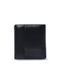 Billetera Para Hombre Saffiano Aqi Con RFID Blocker Negra de Totto