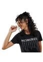 Camiseta Para Mujer Dusti Negra de Totto