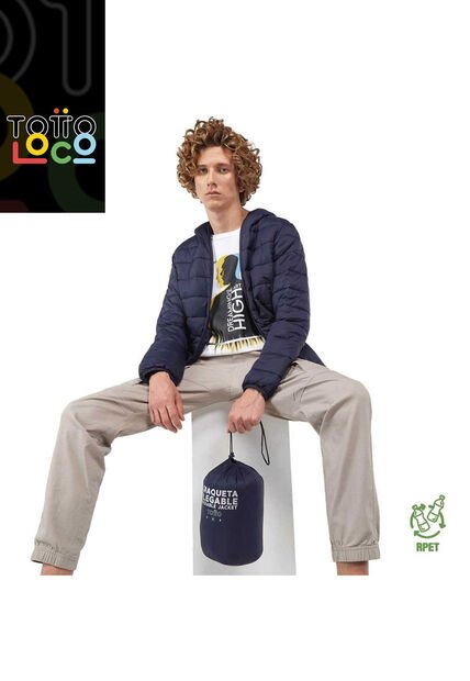 Chaqueta Para Hombre Colormen Azul