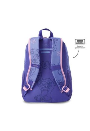 Morral Para Niña Stitch On The Beach Mediana Azul