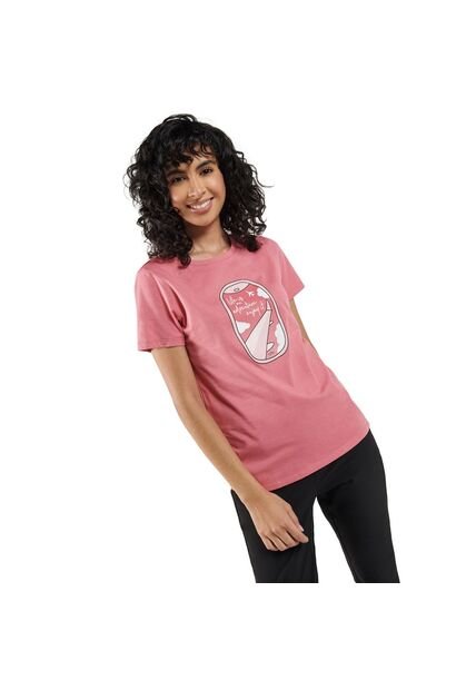 Camiseta Para Mujer Dusti Rosada