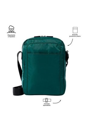 Bolso Manos Libres Hombre Bayonne Pequeño Verde