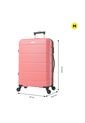 Maleta De Bodega Rayatta 23 Kg Rosada de Totto