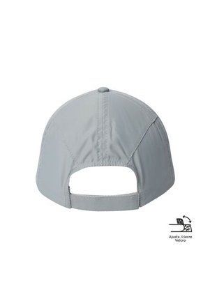 Gorra Beisbolera Ciclyng Con Filtro UV Gris