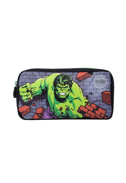 Cartuchera Para Niño Avenger Hulkcap Azul