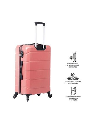 Maleta De Bodega Rayatta 23 Kg Rosada