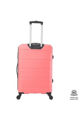 Maleta De Bodega Rayatta 23 Kg Rosada