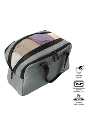 Tula De Viaje Weekender Grande Gris