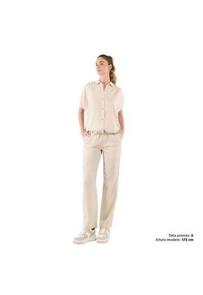 Camisa Para Mujer Blazing Beige