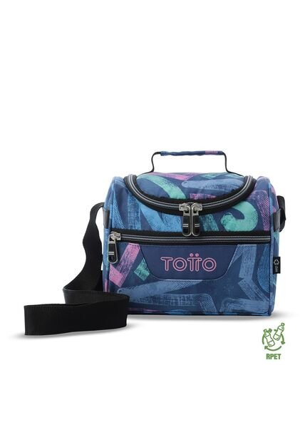 Lonchera Térmica Para Mujer Pizarra Mediano Azul