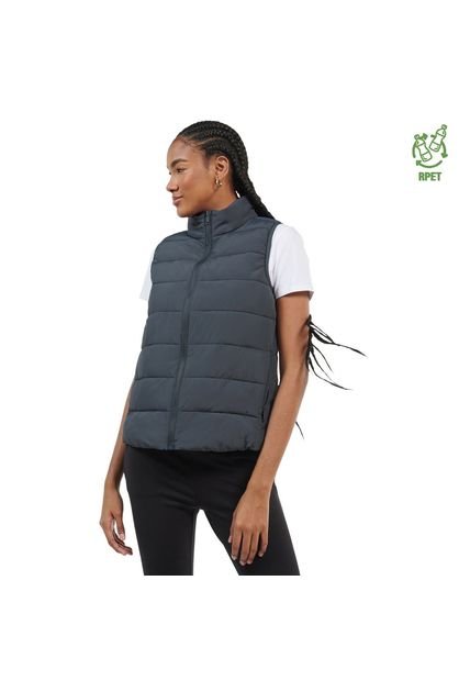 Chaleco Mujer Ginger Acolchado Gris