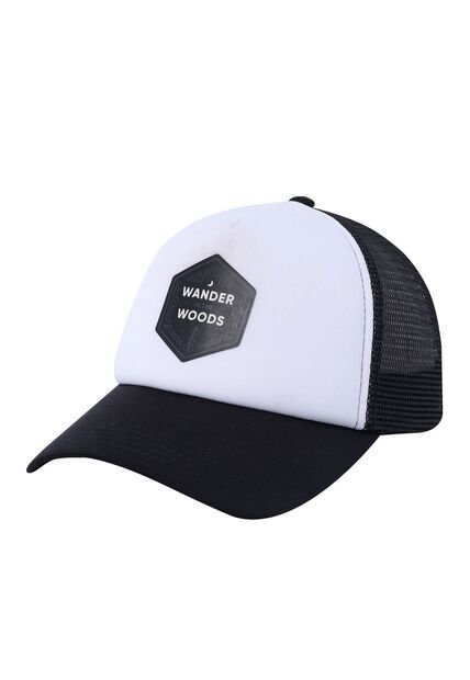 Gorra Camionera Atlasy Blanca/Negra