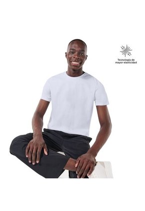 Camiseta Para Hombre Manne Blanca