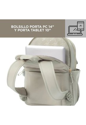 Morral Para Mujer Adelaide 1 Con Porta Pc De 14"