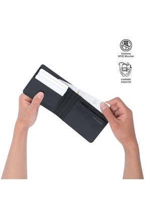 Billetera Vlideri 2.0 Negra Pequeña