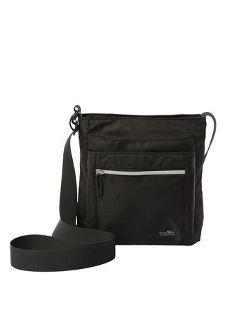 Bolso Para Mujer Supiori Crossbody Negro Totto