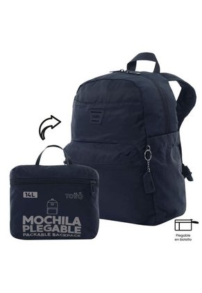 Morral Plegable Ligero Xingu Mediano Azul