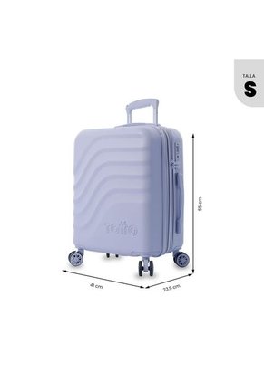 Maleta De Cabina 360 Bazy+ 2.0 10 Kilos Morada