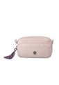 Cosmetiquera Multiuso Corneana Grande Beige/Morada de Totto