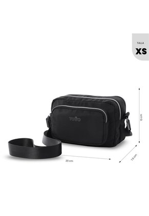 Bolso Para Mujer 2 En 1 Funty 3.0 Pequeño Negro