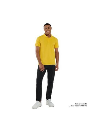 Camisa Polo Spencer Para Hombre Amarilla