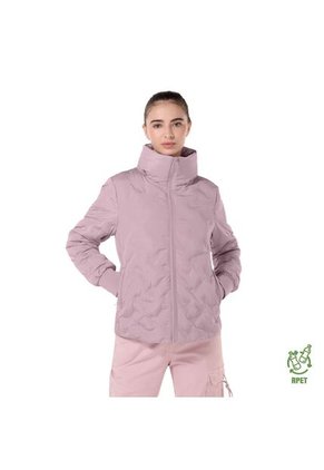Chaqueta Acolchada Para Mujer Bab Rosada