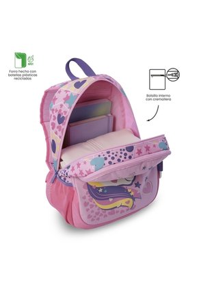 Morral Escolar Para Niña Zafiro Walt Mediano