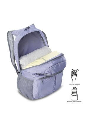 Morral De Viaje Plegable Noka 20 Grande Morado