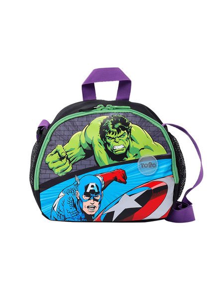 Lonchera Para Niño Avenger Hulkcap Azul