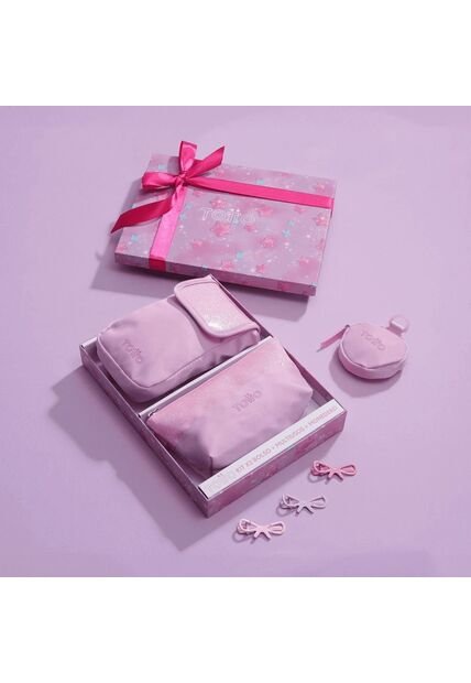 Kit De Regalo Bolso Girlys + Cartuchera Y Monedero