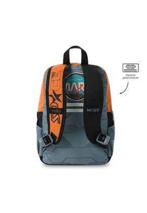 Morral Para Niño Gemini Pequeño Gris