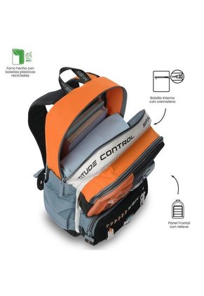 Morral Para Niño Gemini Pequeño Gris