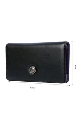Billetera Style Nob Con RFID Blocker Negra