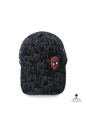 Gorra Camionera Spider Black Color Negro