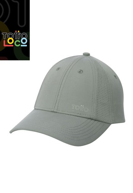 Gorra Beisbolera Splity Con Filtro UV Gris