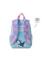 Morral Para Niña Minnie Pequeño Morado Con Corazones de Totto