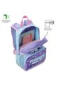 Morral Para Niña Minnie Pequeño Morado Con Corazones de Totto