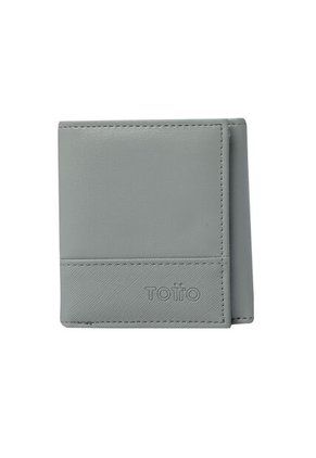 Billetera Para Hombre Saffiano Aqi Negra Con RFID Blocker