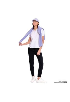 Camisa Polo Para Mujer Chechi Blanca