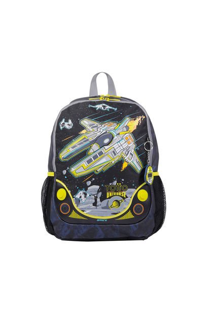 Morral Para Niño Spaceship M Negro