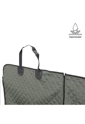 Protector De Carro Para Mascotas Silla Trasera Ride Verde