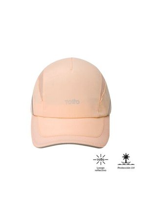 Gorra Beisbolera Lerida Con Filtro UV Durazno